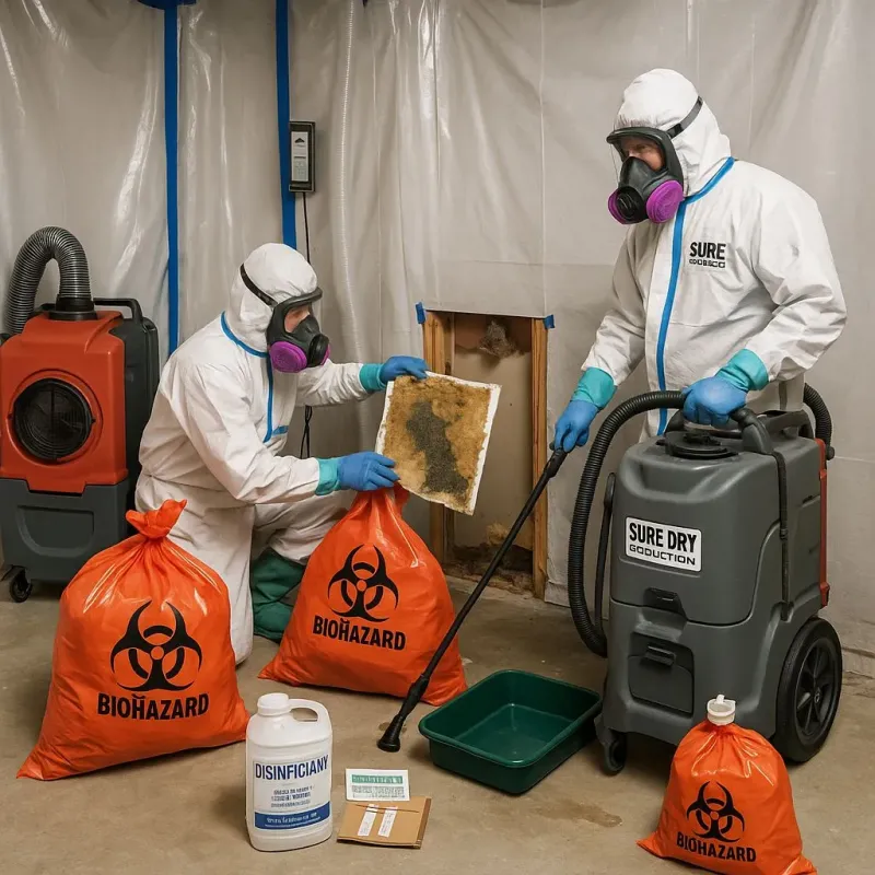 Contaminated Water Handling Protocols process in Laporte, CO